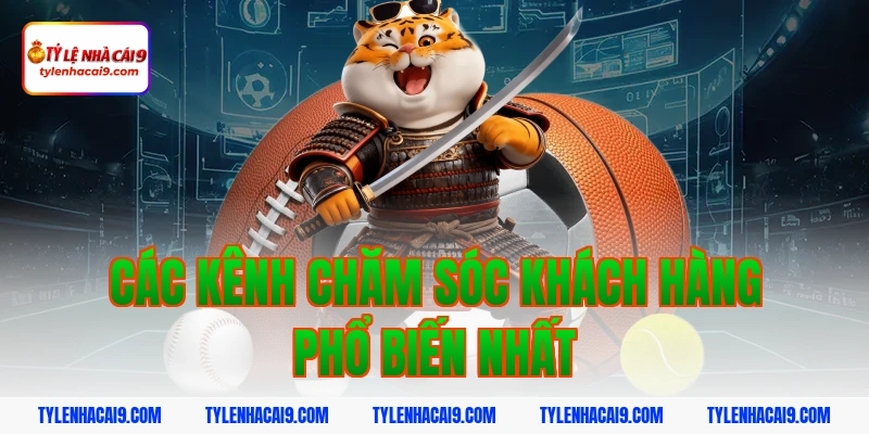 Các kênh chăm sóc khách hàng phổ biến nhất