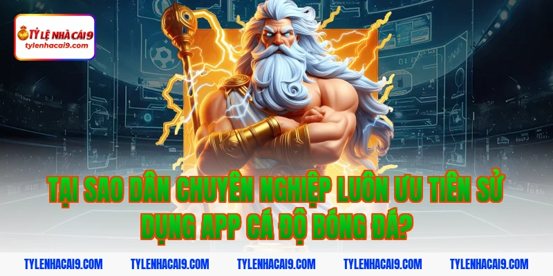 Kinh nghiệm lựa chọn app cá độ bóng đá uy tín an toàn nhất 2 Tại sao dân chuyên nghiệp luôn ưu tiên sử dụng app cá độ bóng đá?